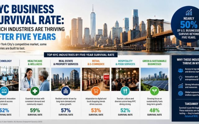 NYC business owners and startup industries thriving after five years in New York City