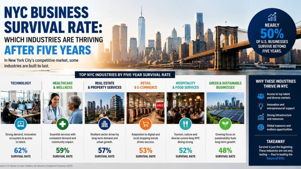 NYC business owners and startup industries thriving after five years in New York City
