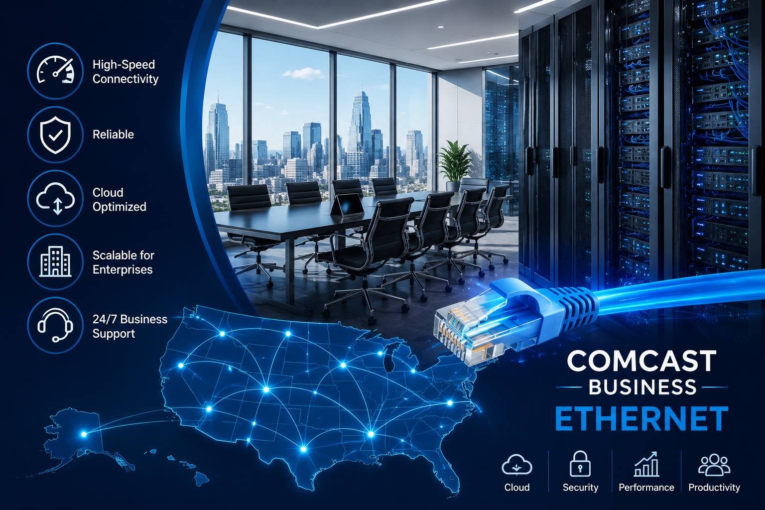 Why US Enterprises Are Switching to Comcast Business Ethernet Services