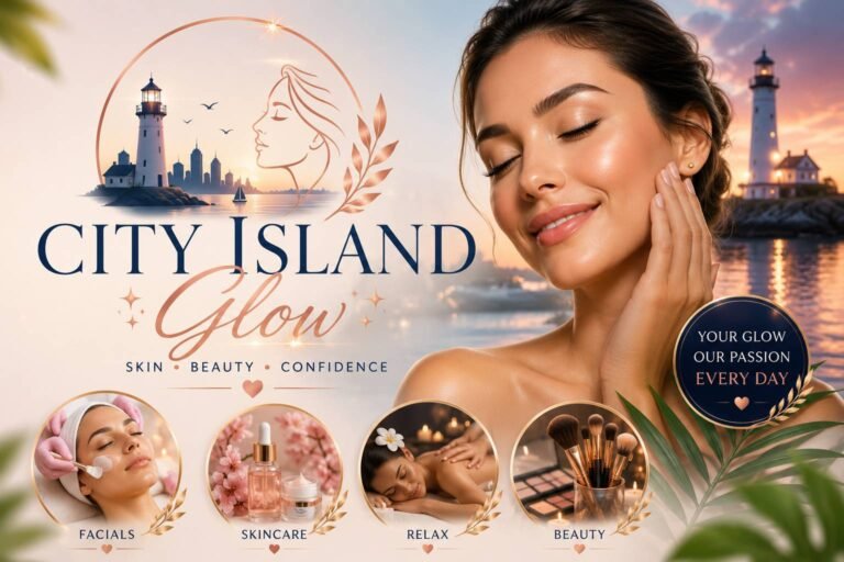Beauty specialist providing a relaxing facial treatment and skincare service to a client in a modern spa with professional skincare products and treatment equipment.